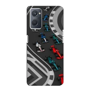 Чохол з принтом «Траса Ф1» для OPPO A76