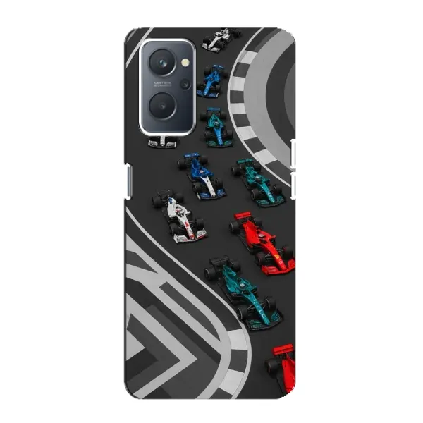 Чохол з принтом «Траса Ф1» для OPPO A76