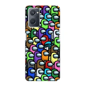 Чехол Амонг Ас для Oppo A76 (AlphaPrint) (Убит)