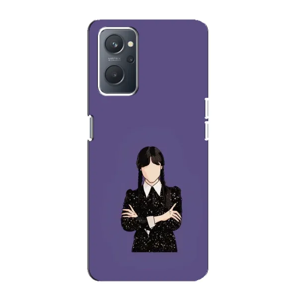 Чохол з принтом «Венздей у чорному» для OPPO A76