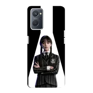 Чехлы Венсдей на Oppo A76 Уэнсдей (AlphaPrint) (W-Wednesday)