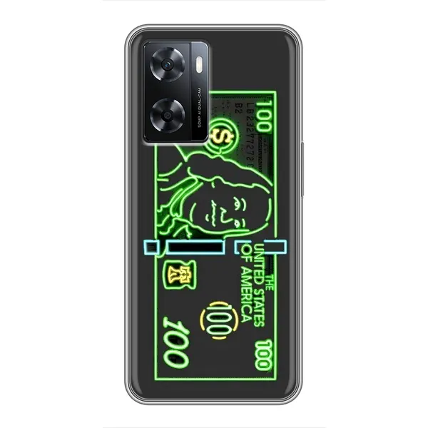 Чехол с принтом «Баксы» для OPPO A77