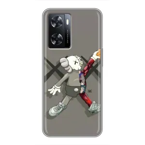 Чехлы для Oppo A77 - Bearbrick Louis Vuitton (PREMIUMPrint) (Беарбрик Джордан)