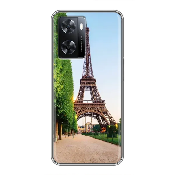 Чехол с принтом «Дорога в Париж» для OPPO A77 Чехол с принтом «Дорога в Париж» для OPPO A77