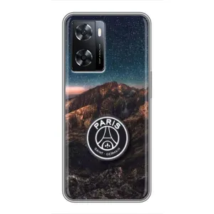 Чохли PSG для Oppo A77 (AlphaPrint) (ФК ПСЖ)
