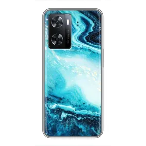 Мраморный чехол на Oppo A77 (VPrint)