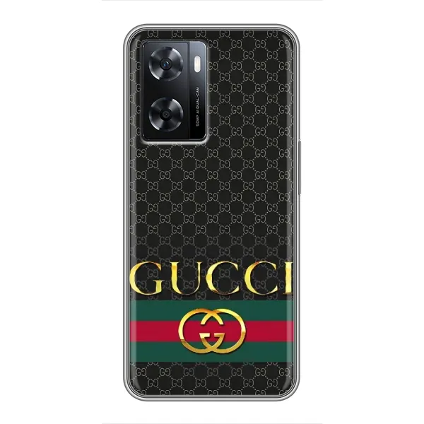 Чехол с принтом «Gucci оригинал» для OPPO A77