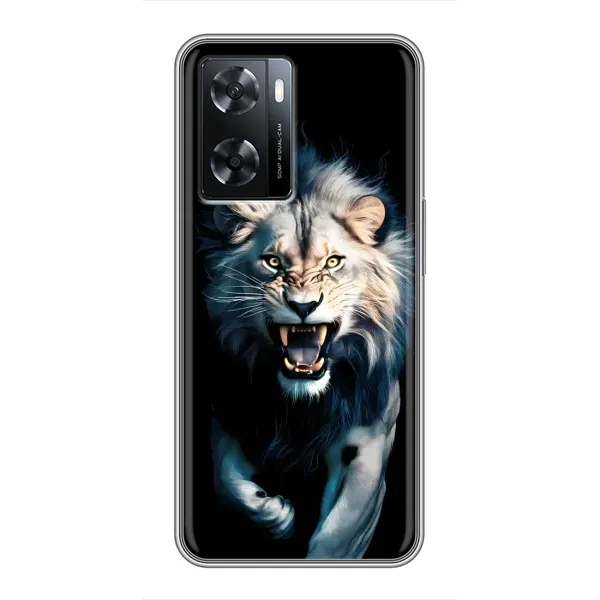 Чехол с принтом «Лев в темноте» для OPPO A77 Чехол с принтом «Лев в темноте» для OPPO A77