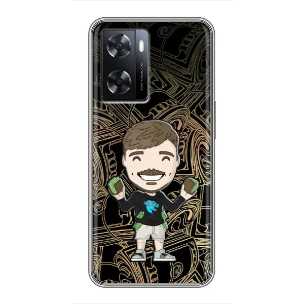 Чехол с принтом «Mister Beast» для OPPO A77