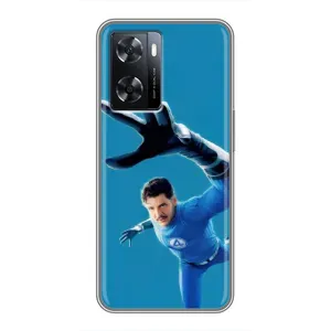 Чохол з принтом Фантастична четвірка для Oppo A77 (Містер Фантастік супергерой)