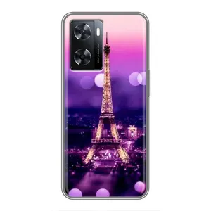 Чехол Эйфелева Башня для Oppo A77 - (AlphaPrint) (Париж Башня)