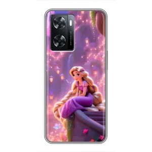 Чохол Рапунцель для Oppo A77 (Рапунцель у замку)
