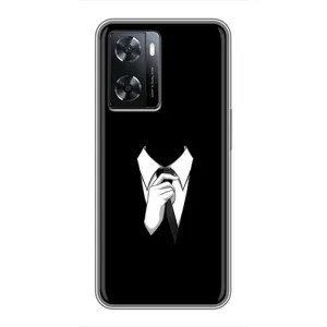 Чехол для Оппо А77 - (AlphaPrint) с печатью (ТОП продаж) (Стиляга)