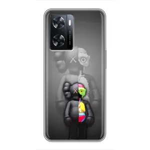 Чехлы для Oppo A77 - Bearbrick Louis Vuitton (PREMIUMPrint) (Тело Bearbrick)