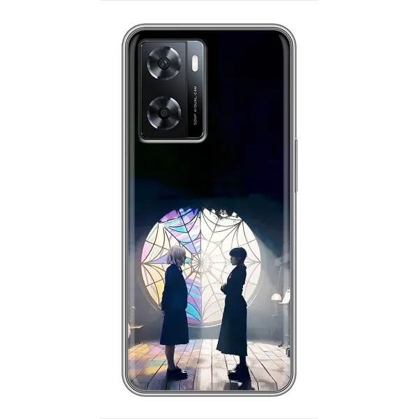 Чехол с принтом «Уэнздей и Инид» для OPPO A77