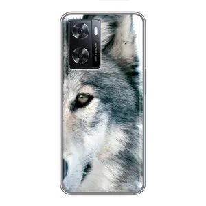 Чехлы с картинками животных Oppo A77 (Волк)