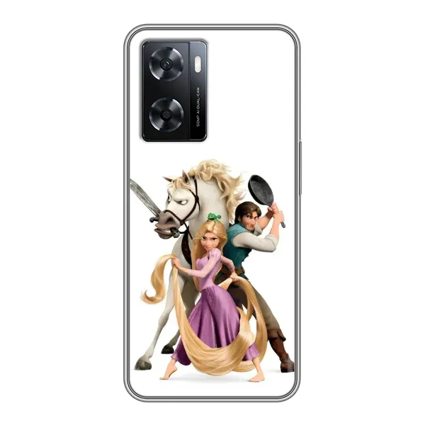 Чохол з принтом «Рапунцель та друзі» для OPPO A77