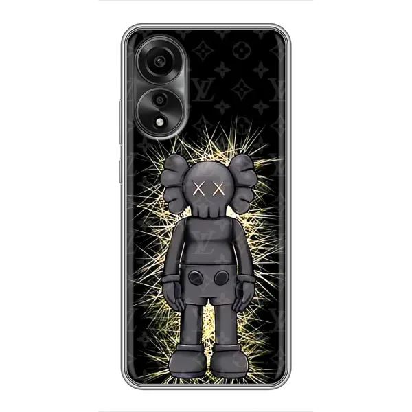 Чехол с принтом «Bearbrick LV» для OPPO A78 (4G)