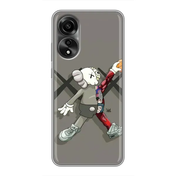 Чехол с принтом «Беарбрик Джордан» для OPPO A78 (4G)