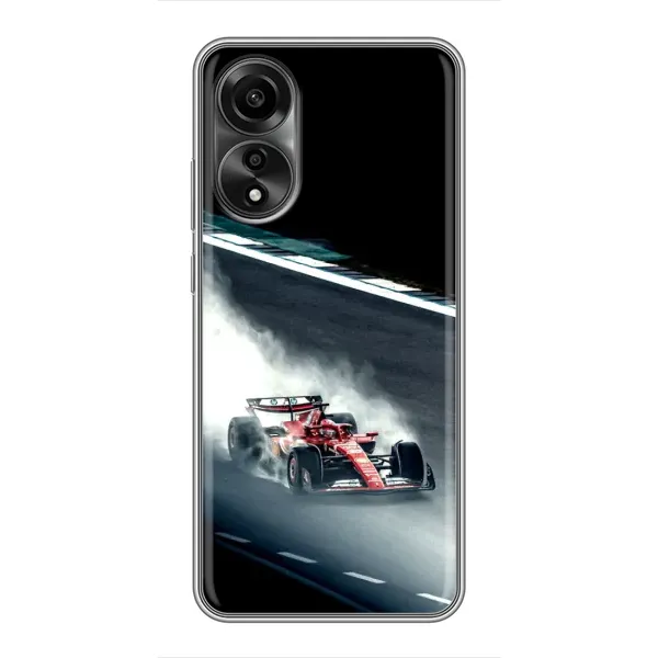 Чехол с принтом «Болид гоночный» для OPPO A78 (4G)