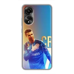 Чохол Кріштіану Роналду для OPPO A78 (4G) (AlphaPrint) (CR7 Real)