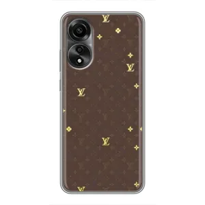 Чохли Луі Вітон для OPPO A78 (4G) (AlphaPrint - LOUIS VUITTON) (дизайн Луі Вітон)