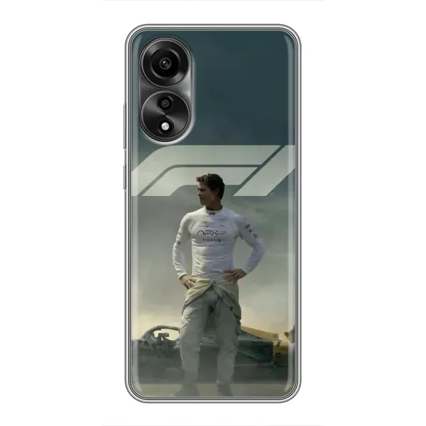 Чехол с принтом «Формула 1» для OPPO A78 (4G)