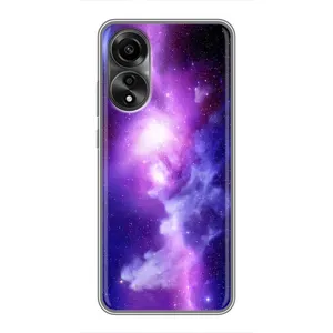 Космические Чехлы для Оппо А78 (VPrint) (Галактика)