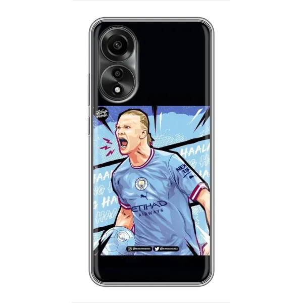 Чехол с принтом «гол Эрлинг Холланд» для OPPO A78 (4G)