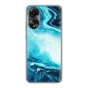 Мраморный чехол на OPPO A78 (4G) (VPrint)