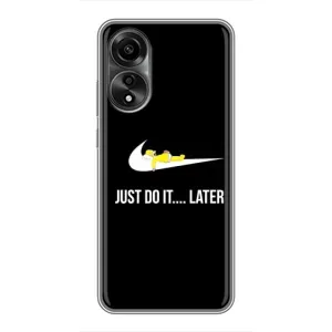 Чjхол з Сімпсонами для OPPO A78 (4G) (VPrint) (Гомер Later)