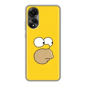 Чjхол з Сімпсонами для OPPO A78 (4G) (VPrint) (Гомер)