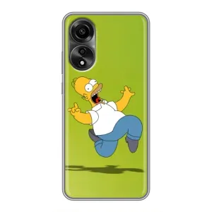 Чjхол з Сімпсонами для OPPO A78 (4G) (VPrint) (Гомер Сімпсон)