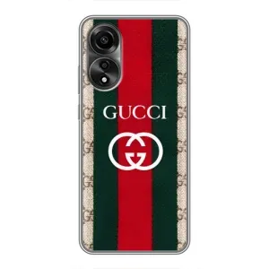 Чохли  GUCCI для OPPO А78 (4G) (AlphaPrint) (Gucci дизайн)
