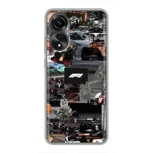 Чохол Формула1 на OPPO A78 (4G) (Гоночний колаж Ф1)