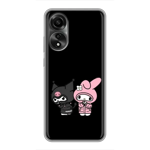 Чехол с принтом «Куроми и Мелоди» для OPPO A78 (4G)
