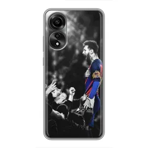 Чехлы Месси для OPPO A78 (4G) (AlphaPrint)