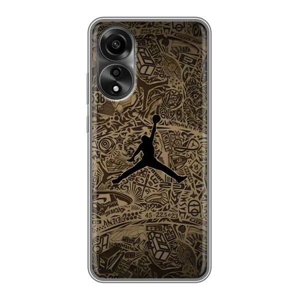 Чехол с принтом «Logo Jordan» для OPPO A78 (4G)