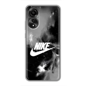 Чехол для OPPO A78 (4G) - с принтом Найк (AlphaPrint) (Лого Найк)