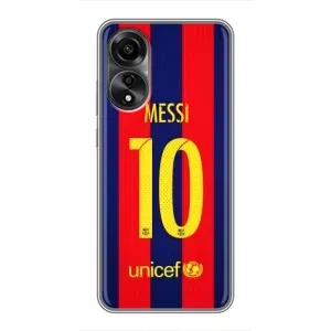 Чохли Мессі для OPPO A78 (4G) (AlphaPrint) (Messi Barca 10)