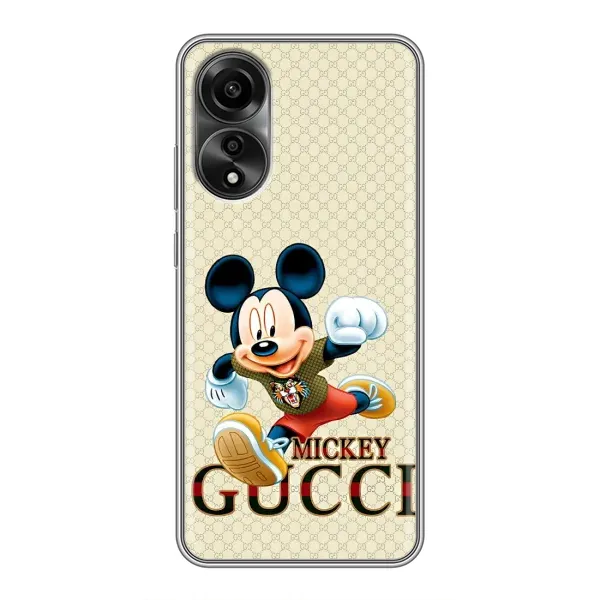 Чехол с принтом «Mikki Gucci» для OPPO A78 (4G)