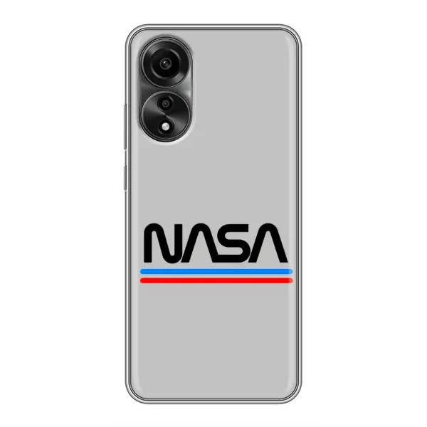 Чехол с принтом «NASA» для OPPO A78 (4G)