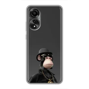 Чехлы с Обезьянами NFT для OPPO A78 (4G) (AlphaPrint) (Обезьяна NFT)