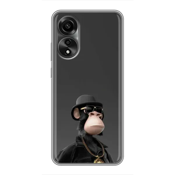 Чехол с принтом «Обезьяна NFT» для OPPO A78 (4G)