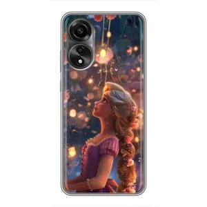 Чохол Рапунцель для OPPO A78 (4G) (Рапунцель ліхтарики)