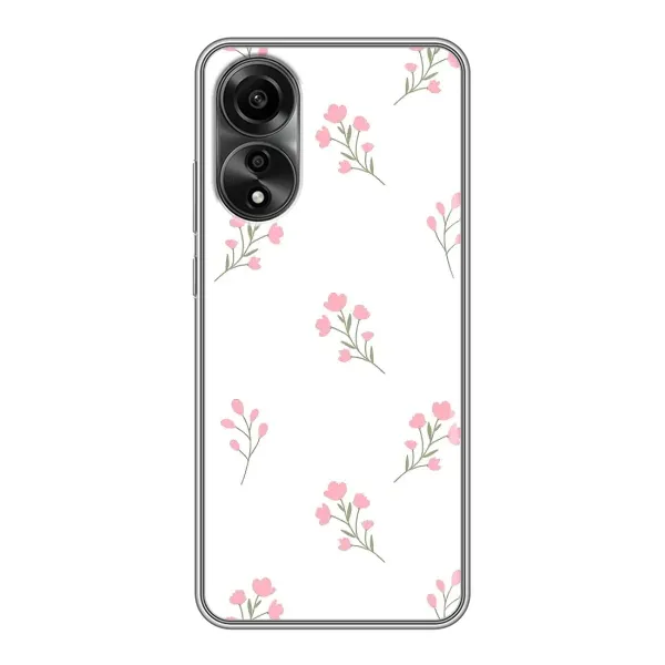 Чехол с принтом «Розовые цветы» для OPPO A78 (4G) Чехол с принтом «Розовые цветы» для OPPO A78 (4G)