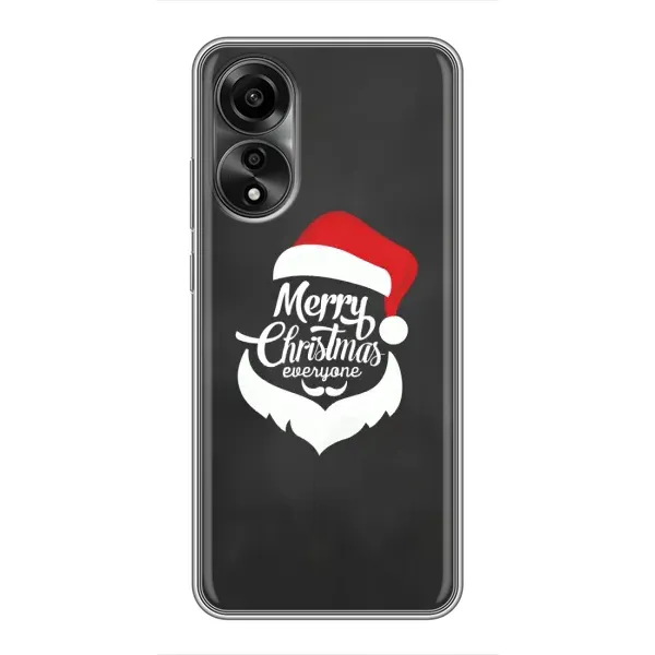 Чехол с принтом «Санта Крисмас» для OPPO A78 (4G) Чехол с принтом «Санта Крисмас» для OPPO A78 (4G)