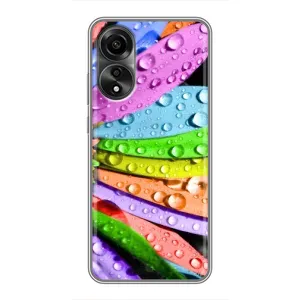Чехлы (ART) Цветы на OPPO A78 (4G) (VPrint) (Семиквітка)