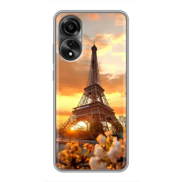Чехол с принтом «Солнечная башня» для OPPO A78 (4G)