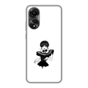 Чохли Венсдей на OPPO A78 (4G) Уенсдей (AlphaPrint) (танець Венздей)